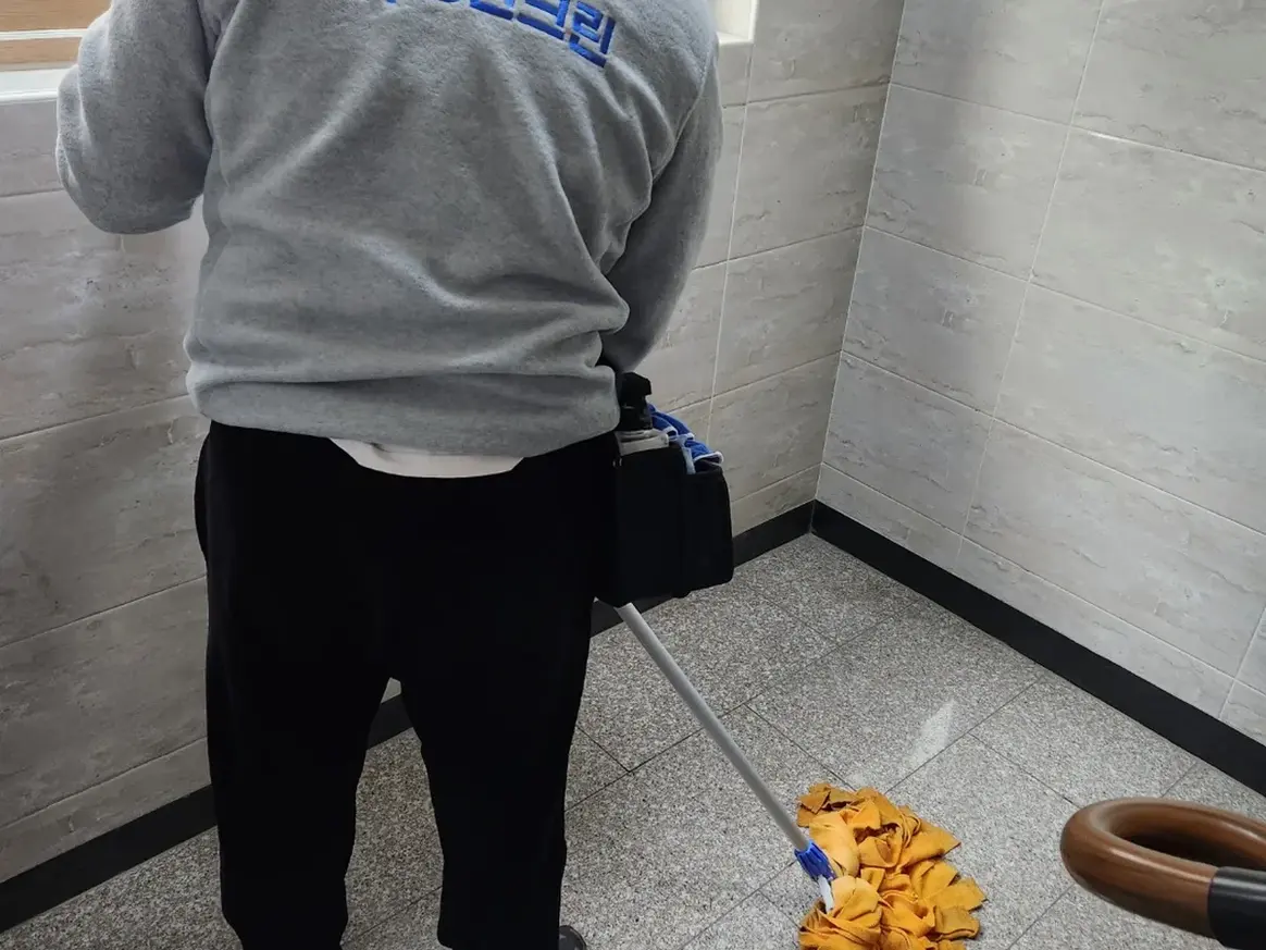원주시 가현동 건물 복도·대기 동선 야간 위생청소 사례 - 행진크린