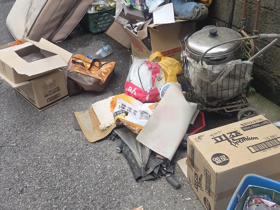 양구군 방산면 침수 현장 화장실 세면대 살균 위생청소 사례 - 행진크린